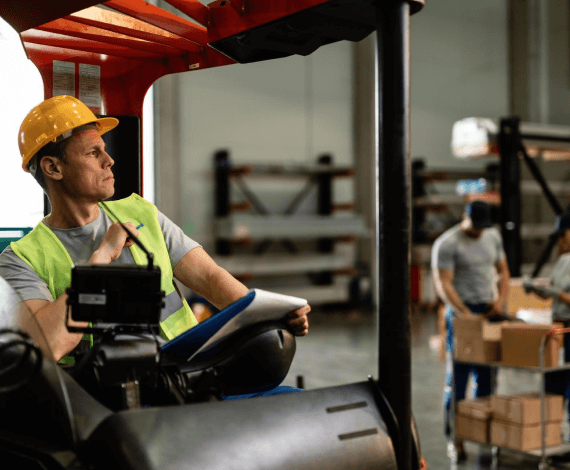 Retail distribution center operations