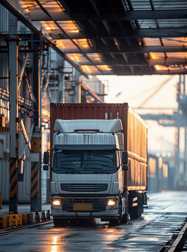 Energy and oil gas industry logistics